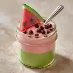 Watermelon Pudding Cups Recipe