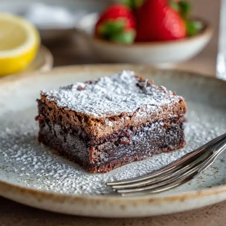 Greek Yogurt Brownies Recipe