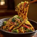 Chicken Teriyaki Noodles Recipe