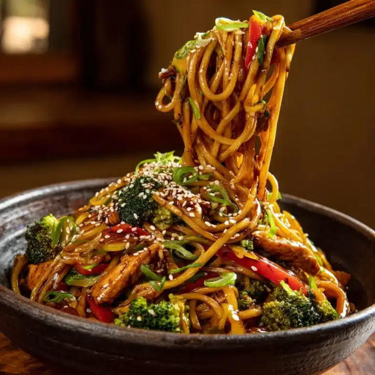 Chicken Teriyaki Noodles Recipe