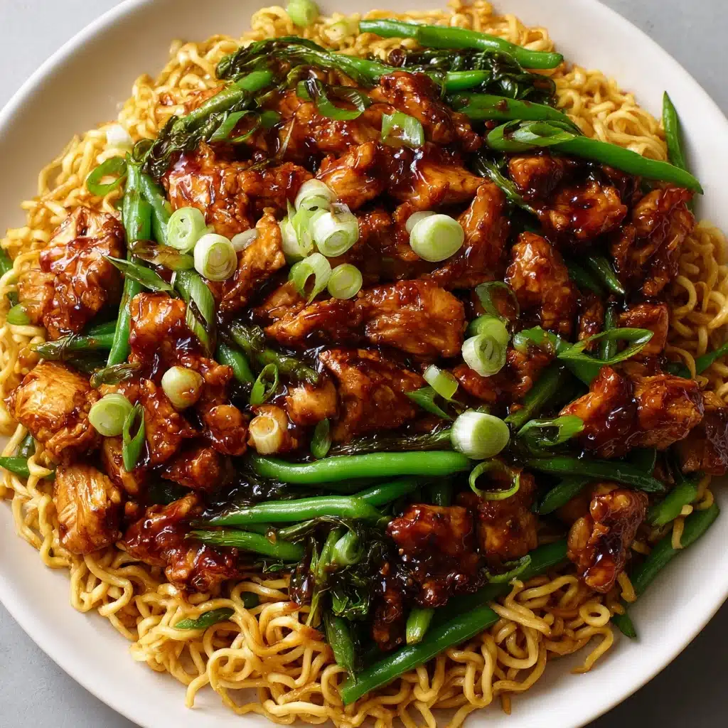 Garlic Chicken Lo Mein Recipe - Recipe Image
