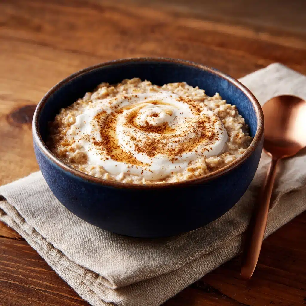 Cinnamon Roll Oatmeal Recipe