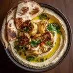 Crispy Roasted Cauliflower Hummus Recipe