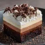 Triple Chocolate Mousse Cake Recipe