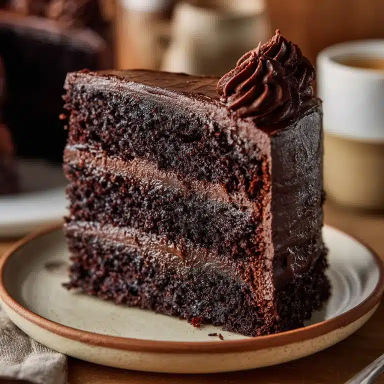 Moist Chocolate Cake Recipe