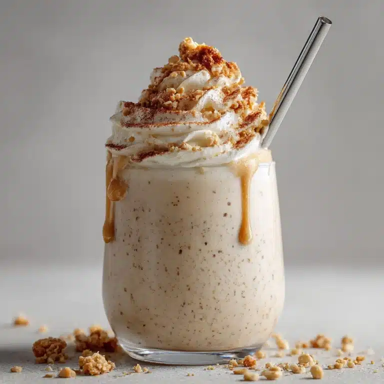 Cinnamon Roll Protein Shake Recipe