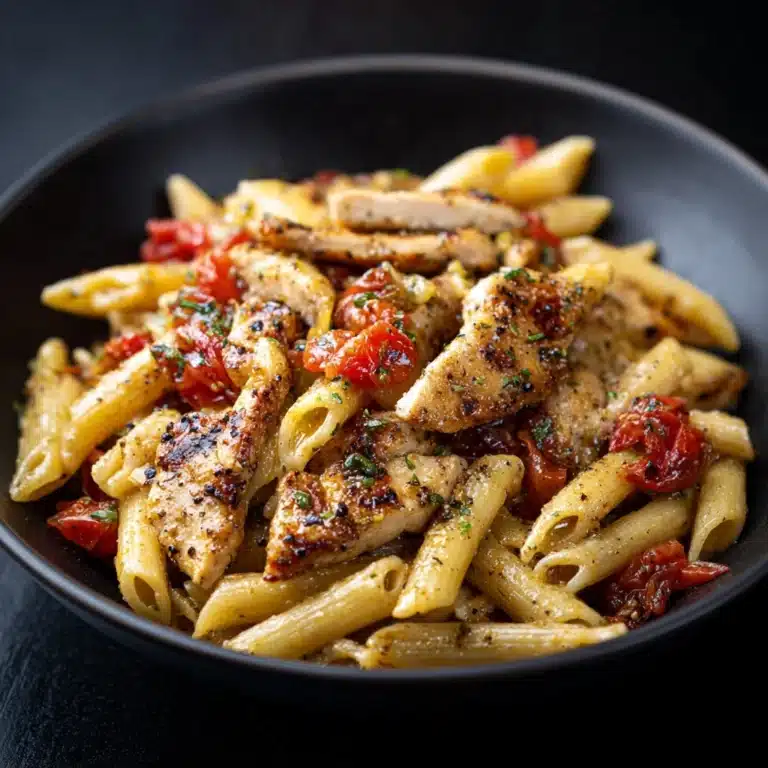 Honey Pepper Chicken Panini Pasta Recipe