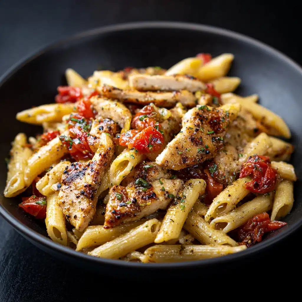 Honey Pepper Chicken Panini Pasta Recipe