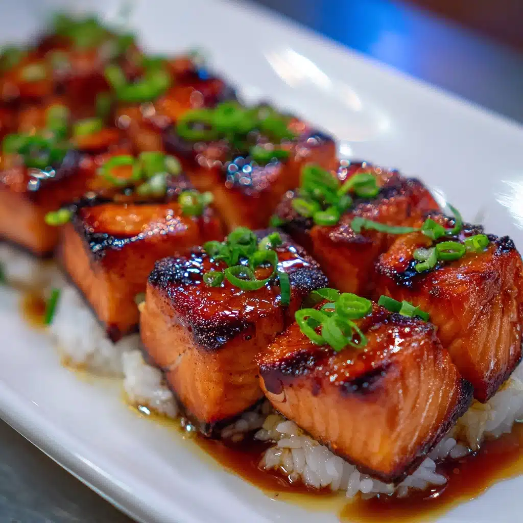 Air Fryer Bang Bang Salmon Bites Recipe - Recipe Image