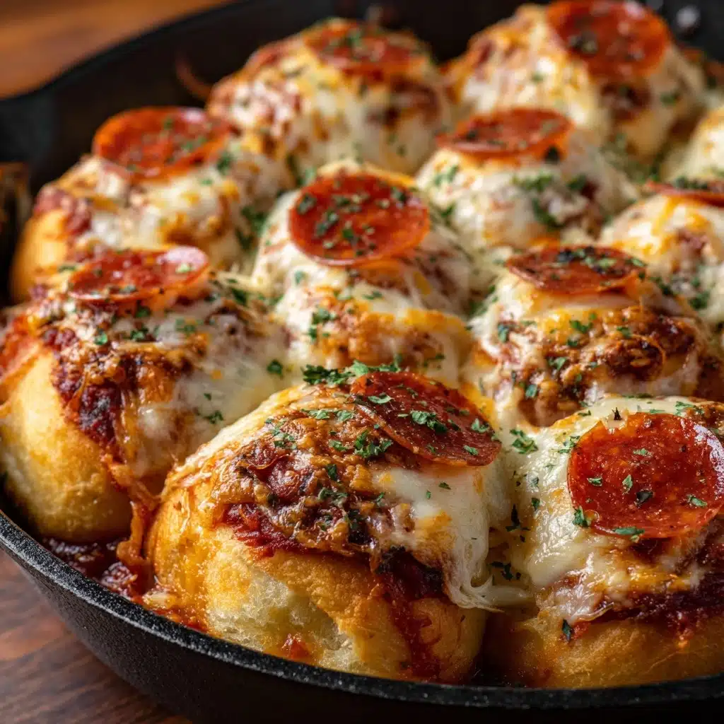 Pepperoni Pizza Monkey Bread Recipe - Recipe Image