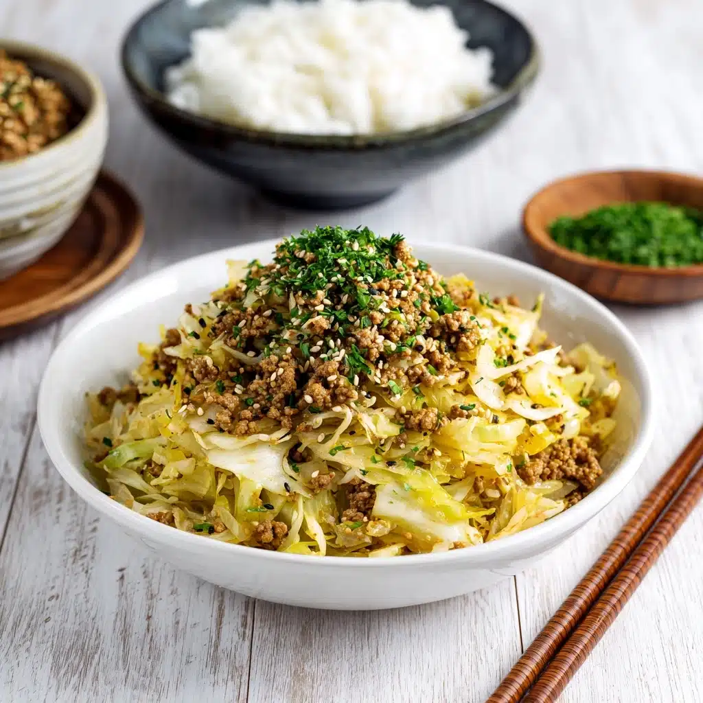 Ground Beef and Cabbage Stir Fry Recipe - Recipe Image