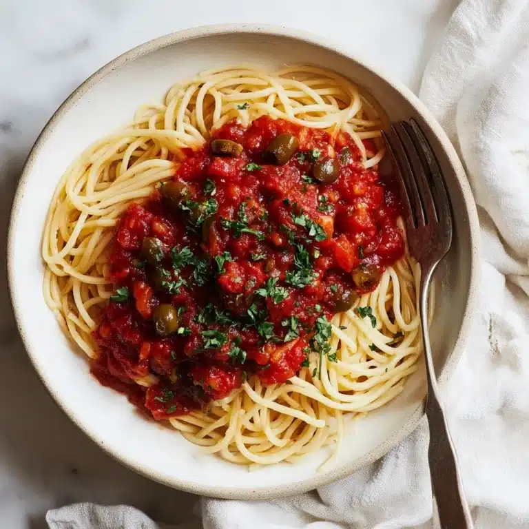 Pasta Puttanesca Recipe