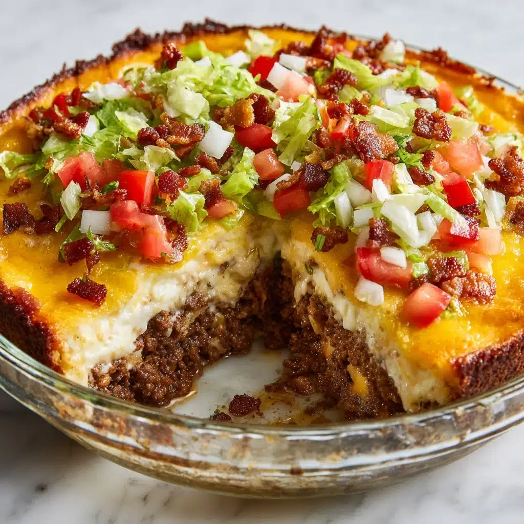 Cheeseburger Pie Recipe - Recipe Image