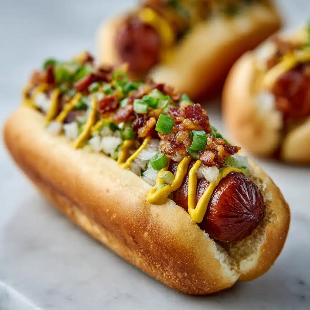 Loaded Scandi Hot Dogs Recipe - Recipe Image