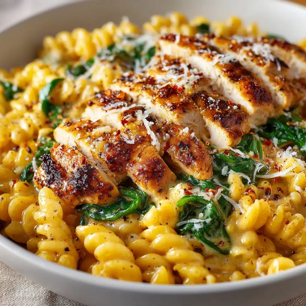 Creamy Parmesan Chicken Pasta Recipe - Recipe Image