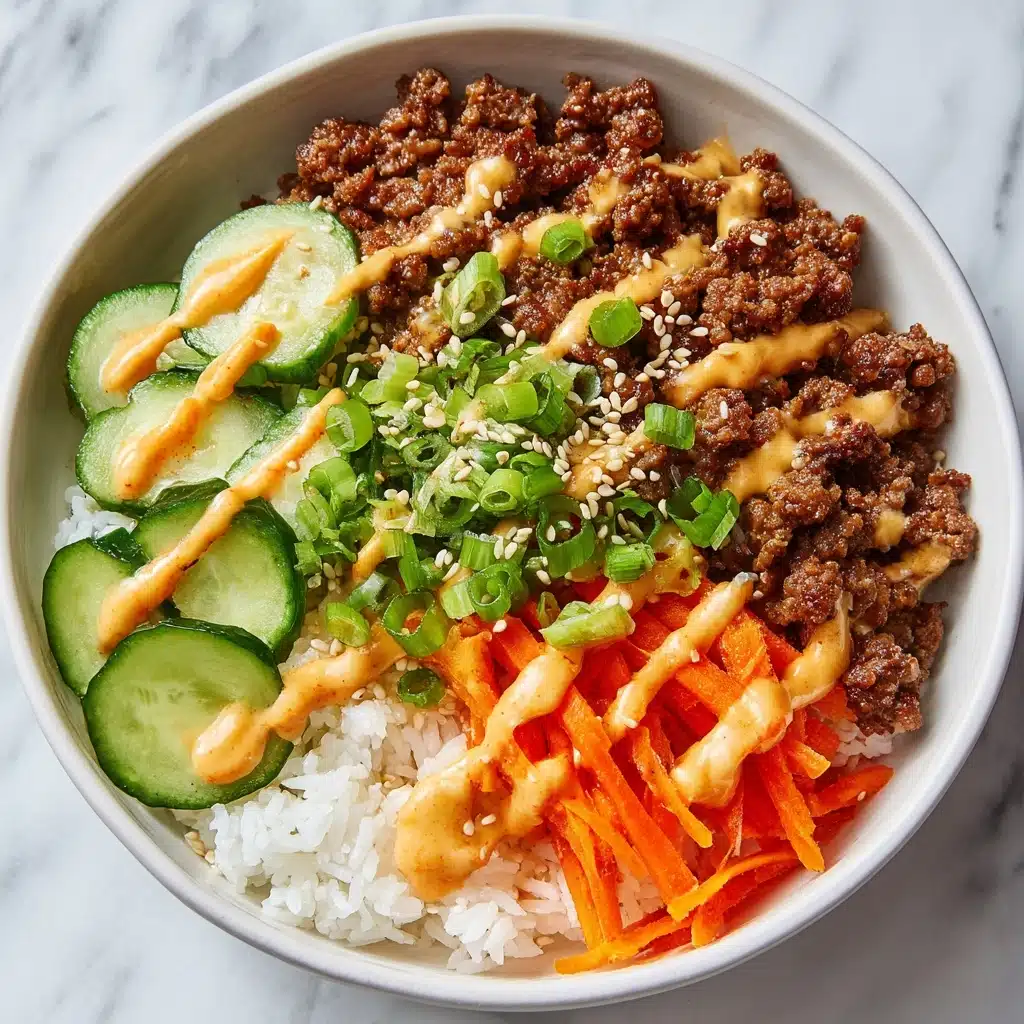 Korean Beef Rice Bowls Recipe - Recipe Image