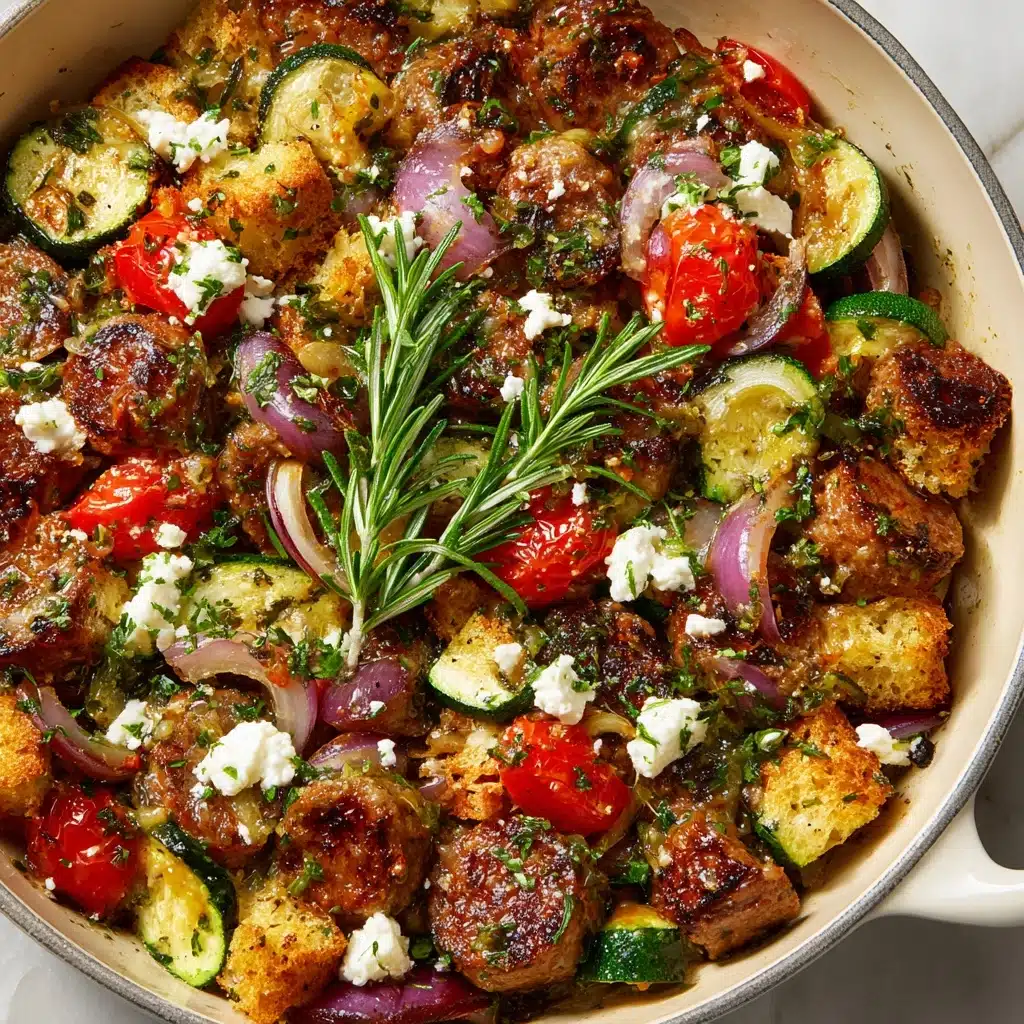 Sausage Skillet with Andouille Sausage Recipe - Recipe Image