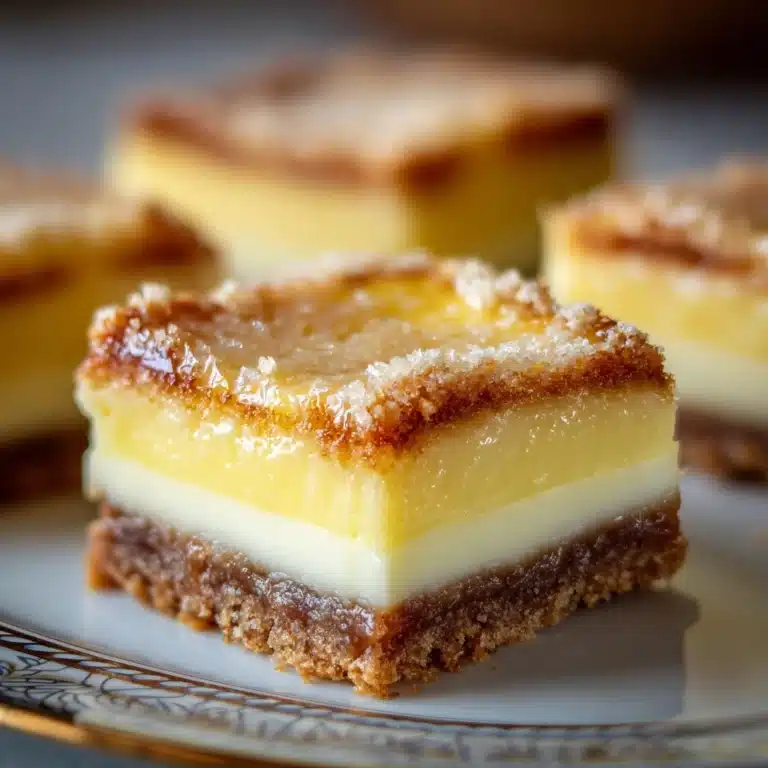 Gooey Butter Cake Bars Recipe