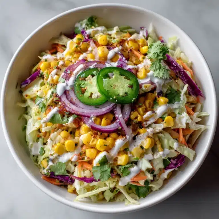 Jalapeño Corn Coleslaw Recipe