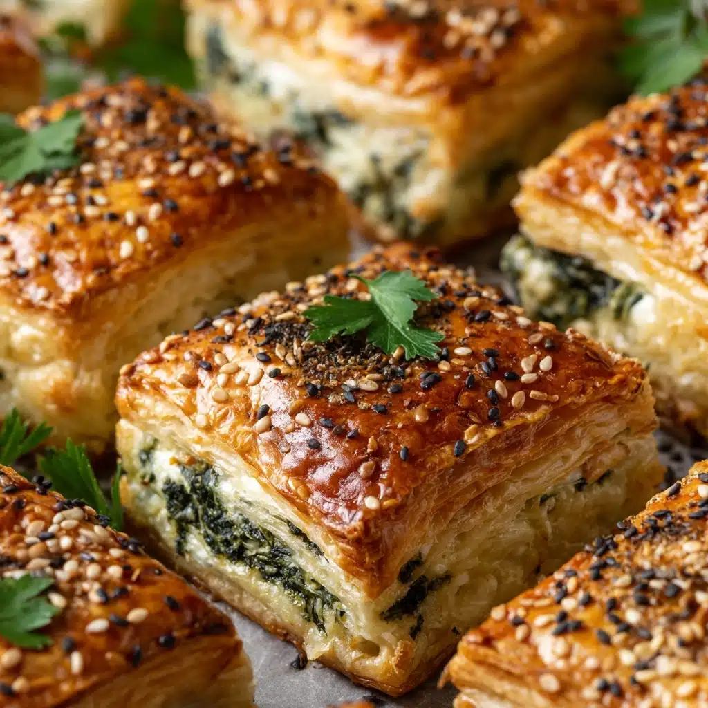 Cream Cheese Spinach Puffs Recipe - Recipe Image