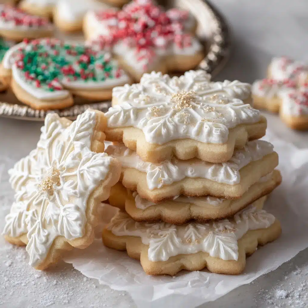White Velvet Sugar Cookies Recipe - Recipe Image