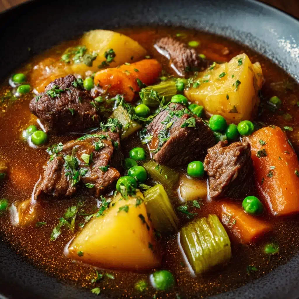Crockpot Vegetable Beef Soup Recipe - Recipe Image