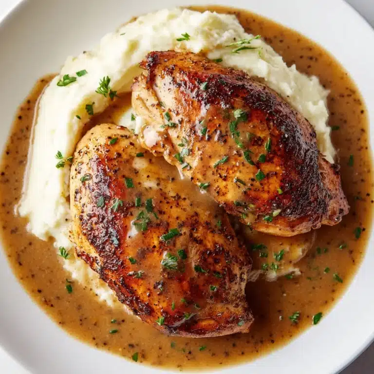 Easy Crock Pot Chicken and Gravy Recipe