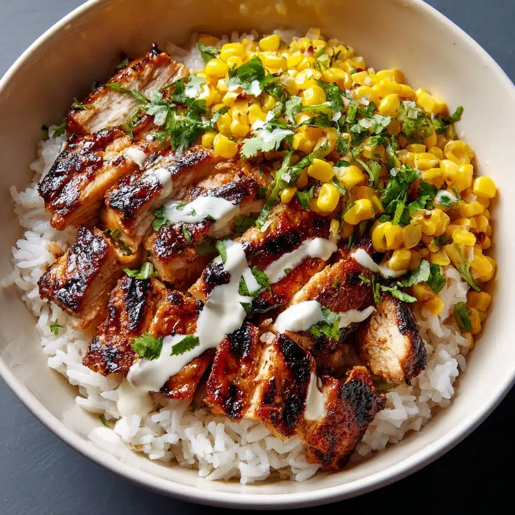 Street Corn Chicken Rice Bowl Recipe