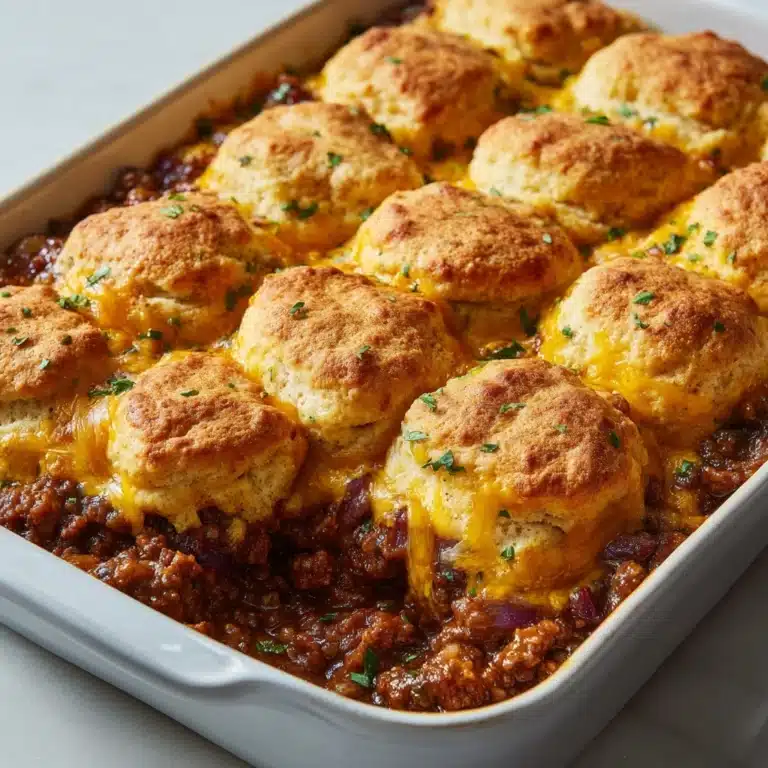 Sloppy Joe Bubble Up Casserole Recipe
