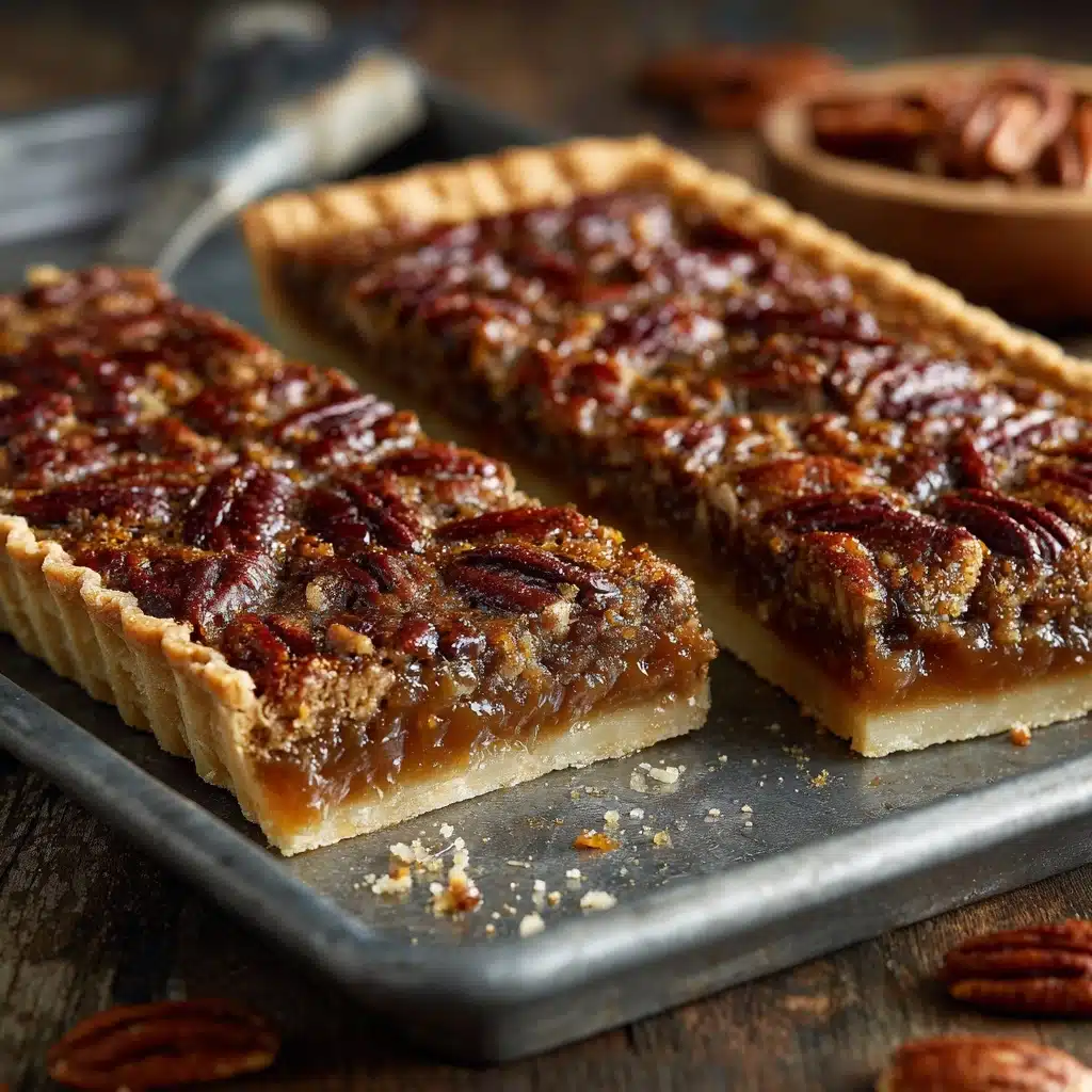 Lazy Girl Pecan Pie Bars Recipe - Recipe Image