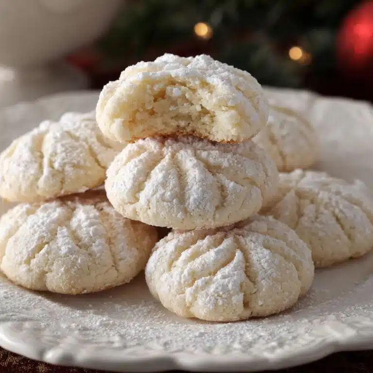 Sweetened Condensed Milk Snowball Cookies Recipe