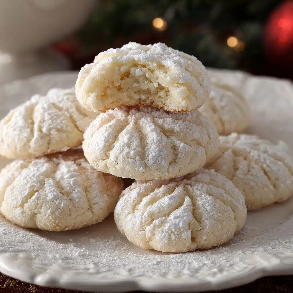 Sweetened Condensed Milk Snowball Cookies Recipe