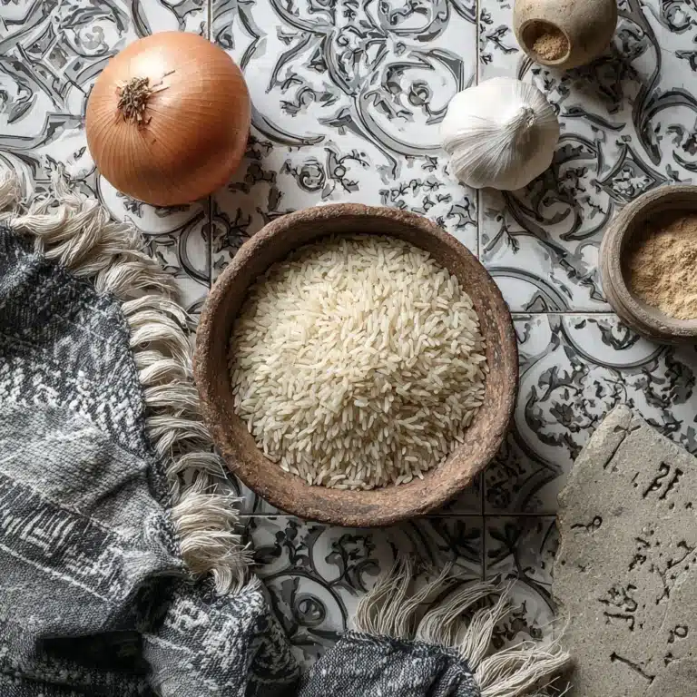 Savory Golden Onion Butter Jasmine Rice Recipe