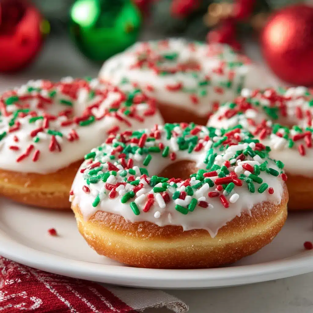 Christmas Doughnuts Recipe
