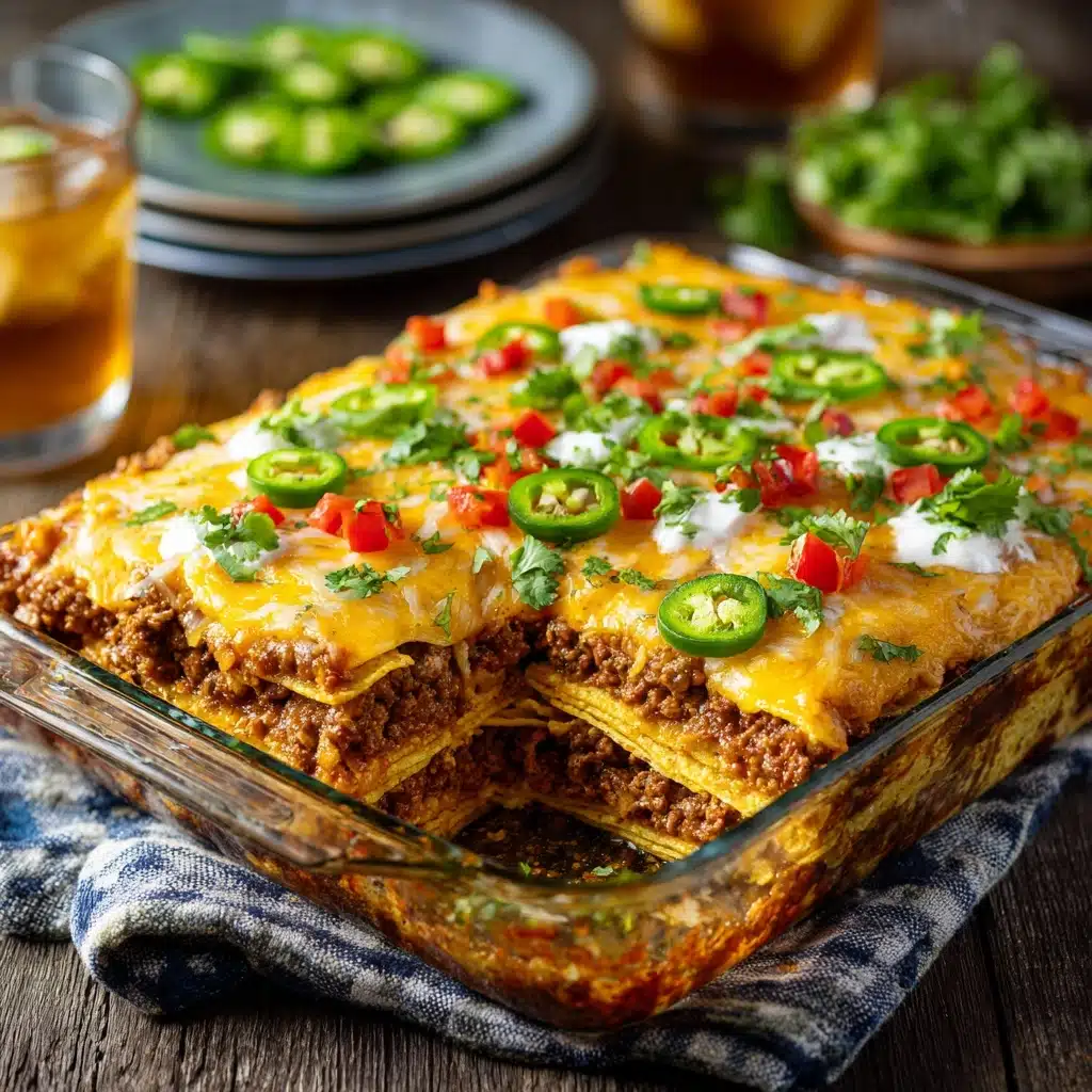 Walking Taco Casserole Recipe - Recipe Image