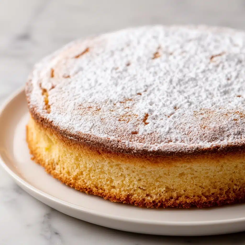 Eggless Vanilla Cake Recipe - Recipe Image