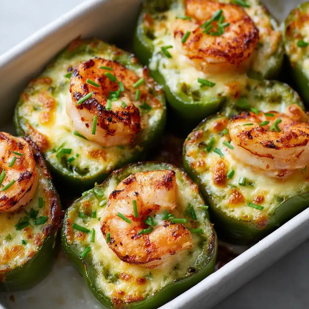 Fiery Cajun Shrimp Stuffed Jalapeños Recipe - Recipe Image