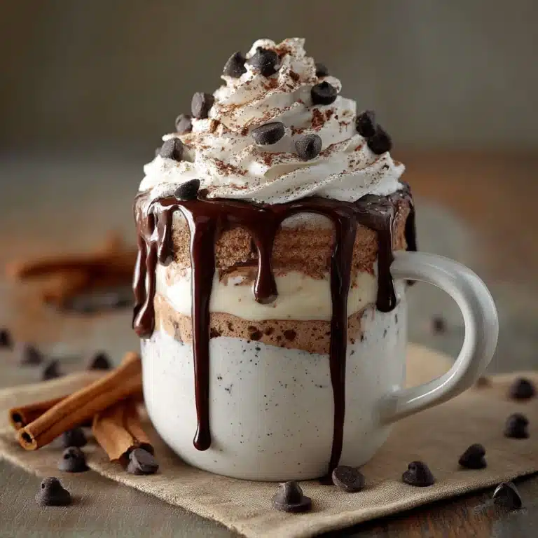 Cinnamon Roll Protein Mug Cake Recipe