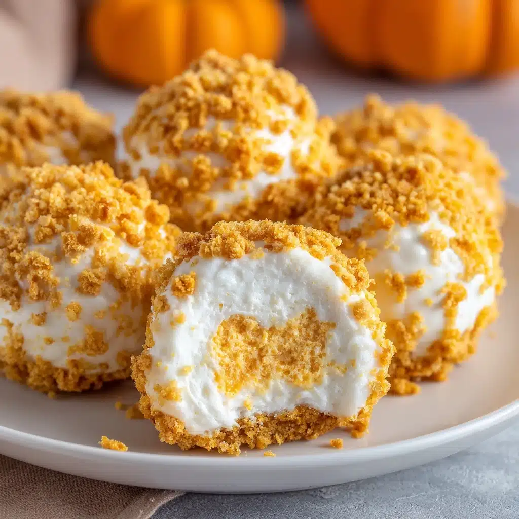 No-Bake Pumpkin Cheesecake Balls Recipe - Recipe Image
