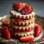 Strawberry Shortbread Cookies Recipe