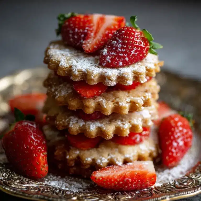 Strawberry Shortbread Cookies Recipe