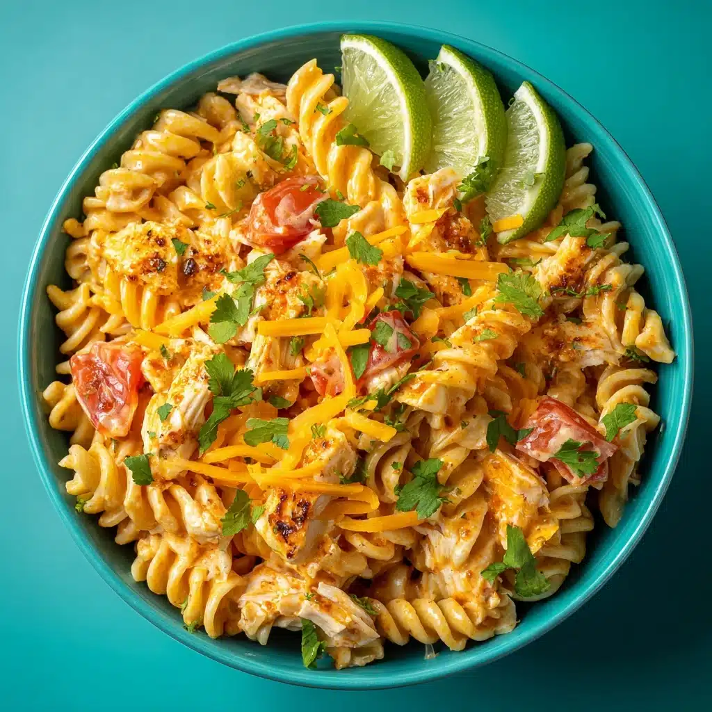 Crock Pot Salsa Ranch Chicken Pasta Recipe