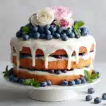 Dreamy Blueberry Shortcake Cake Recipe