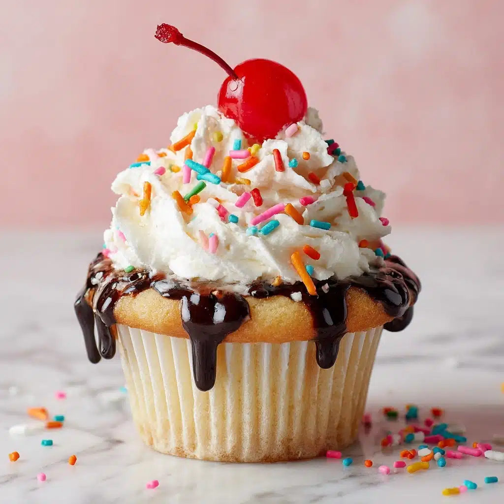Ice Cream Sundae Cupcakes Recipe - Recipe Image