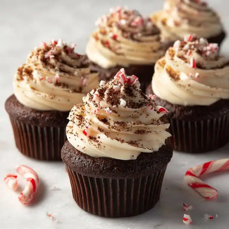 Peppermint Mocha Cupcakes Recipe