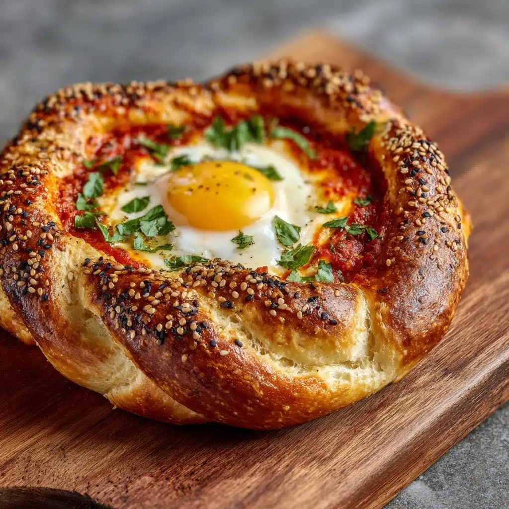 Shakshouka Focaccia Recipe - Recipe Image