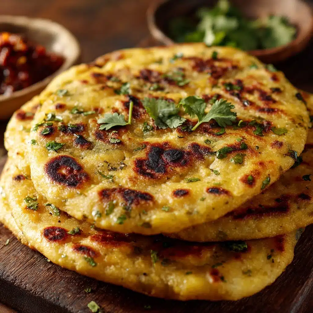 Protein-Packed Savory Lentil Pancakes Recipe - Recipe Image