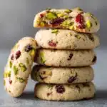 Cranberry Pistachio Shortbread Recipe