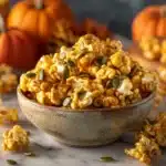 Pumpkin Spice Caramel Popcorn Recipe