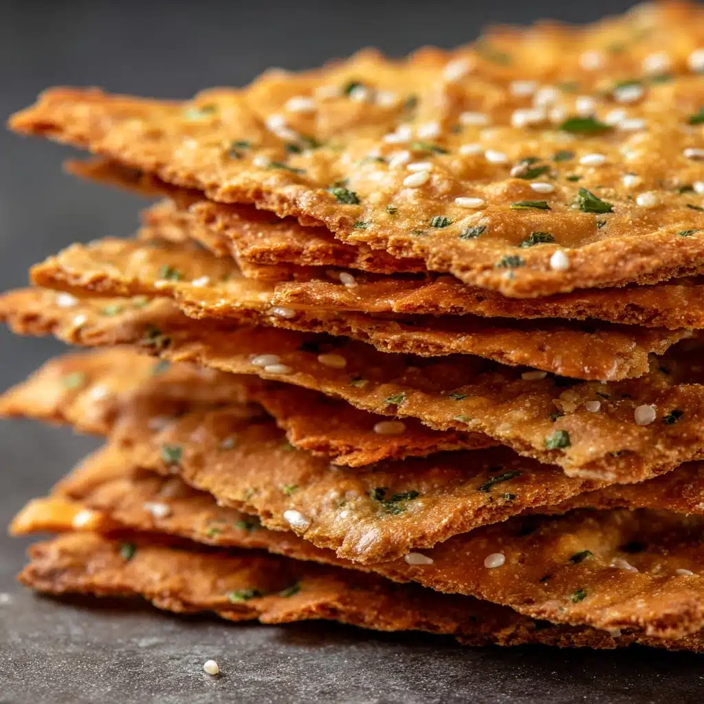 Bake Zucchini Herb Crackers Recipe